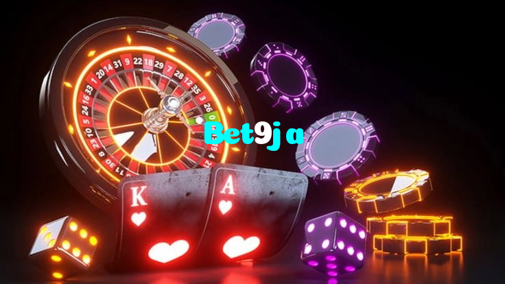 Bet9ja casino presented on mobile device in Pakistan with slots and live games